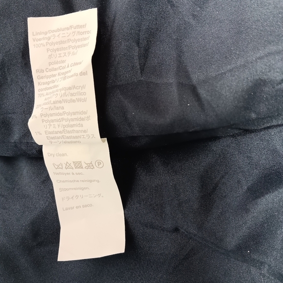 J.Crew  Wool blend Full zip Village Coat Ladies size S - Picture 9 of 15